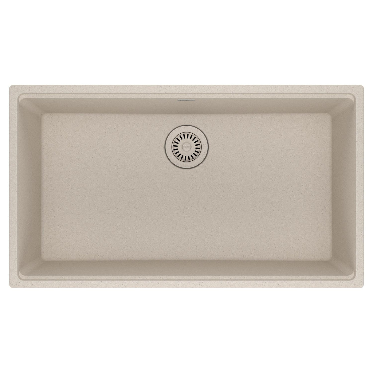 FRANKE MAG11031-CHA Maris Undermount 33-in x 18.94-in Granite Single Bowl Kitchen Sink in Champagne In Champagne