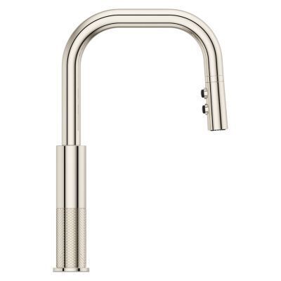 Pfister Polished Nickel 1-handle Pull-down Kitchen Faucet GT-529-MTD