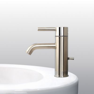 Brushed Nickel Contempra Single Control, Centerset Bath Faucet LG42-NK00