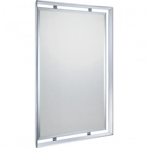 Quoizel UPRZ53426C Ritz Mirror polished chrome 34"h x 26"w Mirror