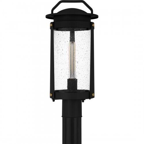 Quoizel CLI9009EK Clifton Outdoor post 1 light earth black Outdoor Lantern