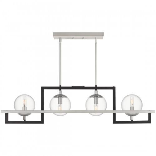 Quoizel KAN440EK Kane Island 4 light earth black Island Light