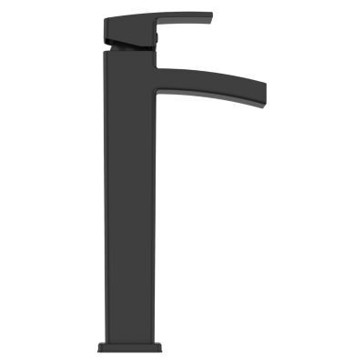 Pfister Black Kenzo Single Handle Vessel Faucet LG40-DF0B