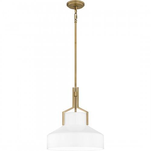 Quoizel QP6194AB Quoizel Pendant Pendant 2 lights aged brass Pendant