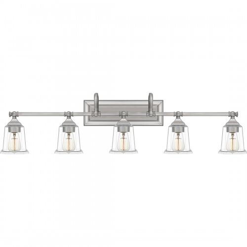 Quoizel NLC8605BN Nicholas Bath 5 light brushed nickel Bath Light