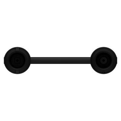 Contempra Toilet Paper Holder in Black
