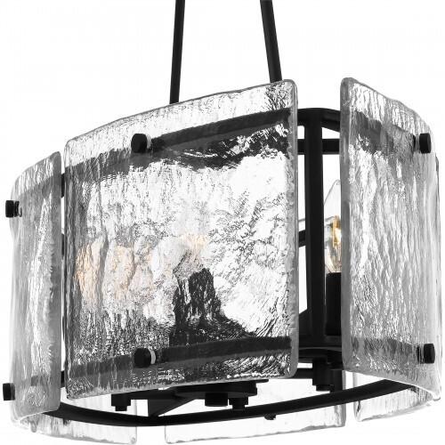 Quoizel FTS638EK Fortress Island 6 lights earth black Island Light
