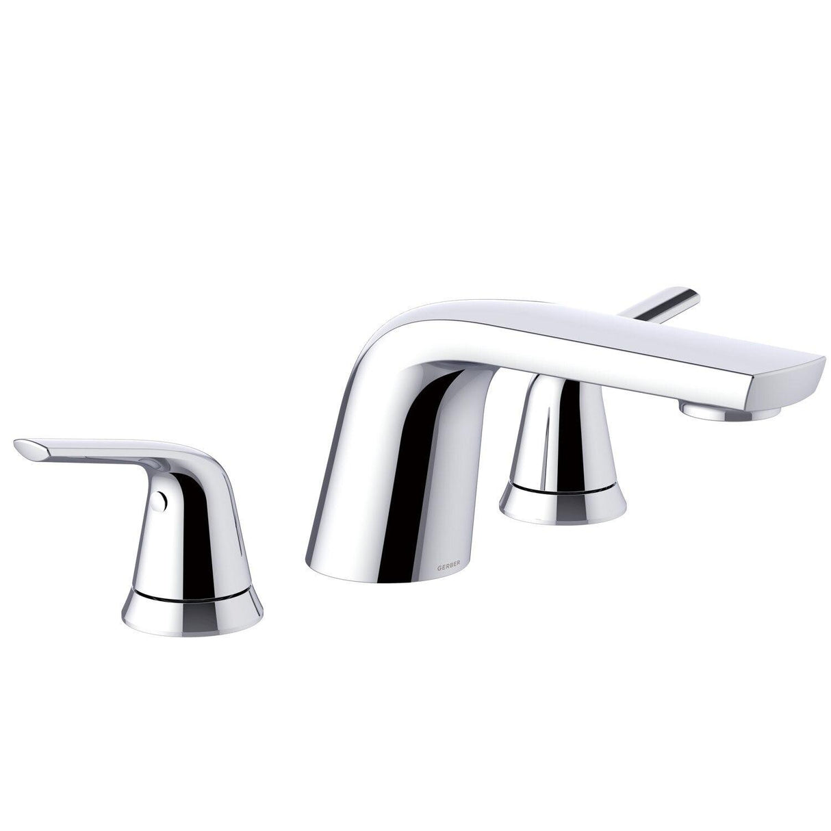 Gerber D300934BST Satin Black Lemora Three Piece Roman Tub Trim Kit