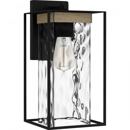 Quoizel LWD8407MBK Longwood Outdoor wall 1 light matte black Outdoor Lantern