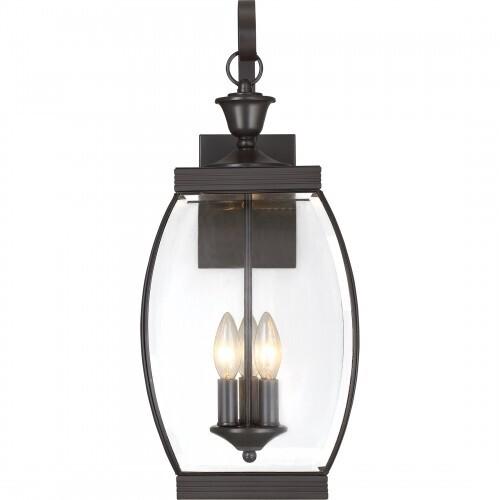 Quoizel OAS8409Z Oasis Outdoor wall medc brnz 9"w Outdoor Lantern