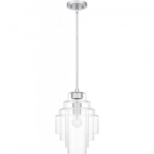 Quoizel QPP6186C Quoizel Piccolo Pendant Mid pendant 1 light polished chrome Mini Pendant