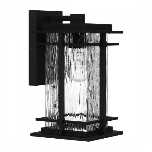 Quoizel MCL8406EK McAlister Outdoor wall 1 light earth black Outdoor