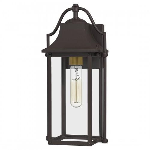 Quoizel MAN8407WT Manning Outdoor wall 1 light western bronze Outdoor