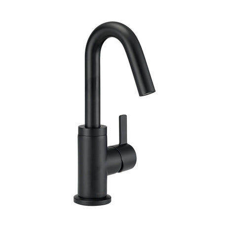 Gerber D222530BS Satin Black Amalfi Single Handle Lavatory Faucet