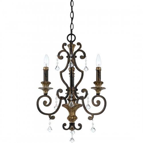 Quoizel MQ5003HL Marquette Chandelier heirloom 3l Chandelier