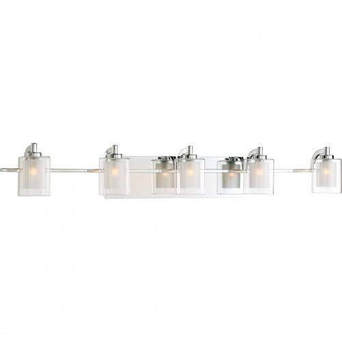 Quoizel KLT8605CLED Kolt Led bath fixture 5 light plsh chrm Bath Light