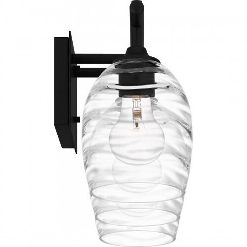 Quoizel LCY8622MBK Lucy Bath 3 lights matte black. Bath Light