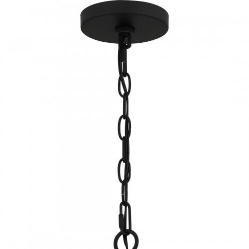 Quoizel BGA5030MBK Brigitta Chandelier 8 lights matte black Chandelier