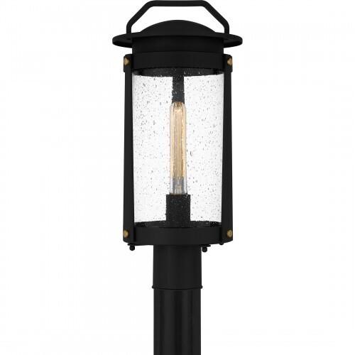 Quoizel CLI9009EK Clifton Outdoor post 1 light earth black Outdoor Lantern