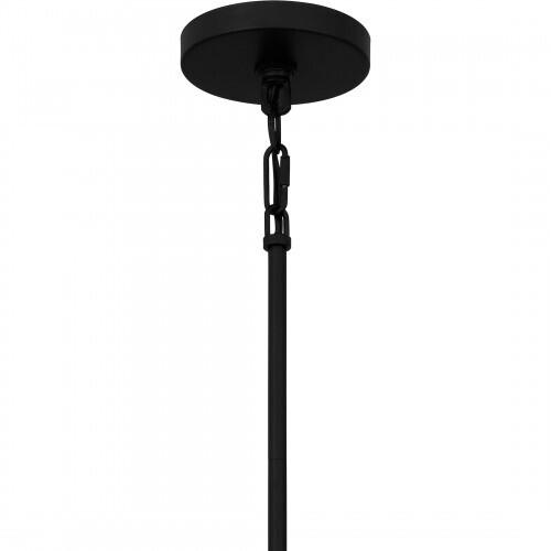 Quoizel LEI2816MBK Leiland Pendant 4 lights matte black. Pendant