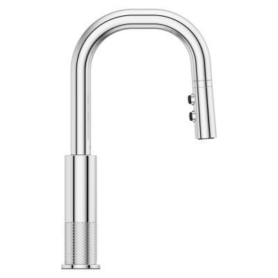 Pfister Polished Chrome 1-handle Pull-down Bar/prep Kitchen Faucet GT572-MTC