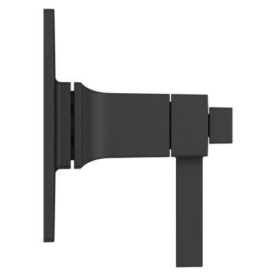 Pfister Matte Black Trim Kit for Thermostatic Shower R89-VRVB