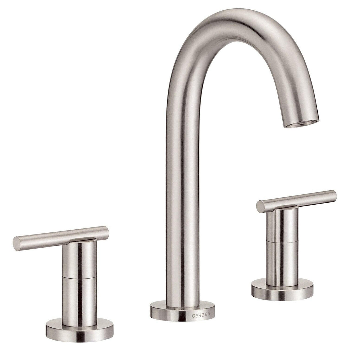 Gerber D303658BN Brushed Nickel Parma Two Handle Widespread Lavatory Faucet