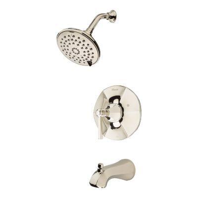 Pfister Polished Nickel Arterra 1-handle Tub & Shower, Trim Only LG89-8DED