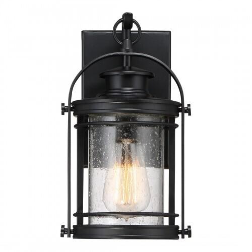 Quoizel BKR8406K Booker Outdoor wall mystic black Outdoor Lantern
