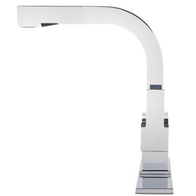 Pfister Polished Chrome Arkitek 1-handle, Pull-out Kitchen Faucet LG534-LPMC