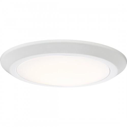 Quoizel VRG1612W Verge Flush mount 12"d white Flush Mount