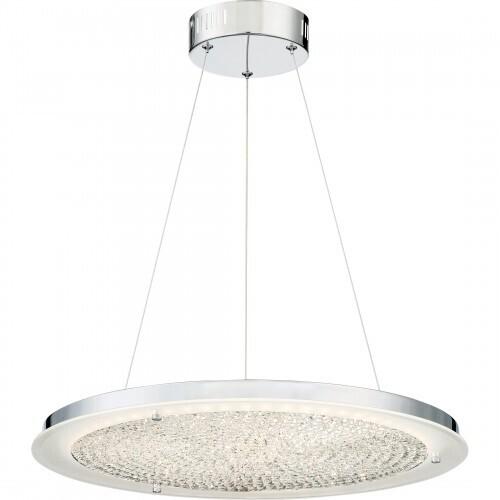 Quoizel PCBZ2820C Blaze Led pendant polish chrome Pendant