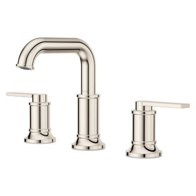 Pfister Polished Nickel 2-handle 8" Widespread Bathroom Faucet LG49-COL0D