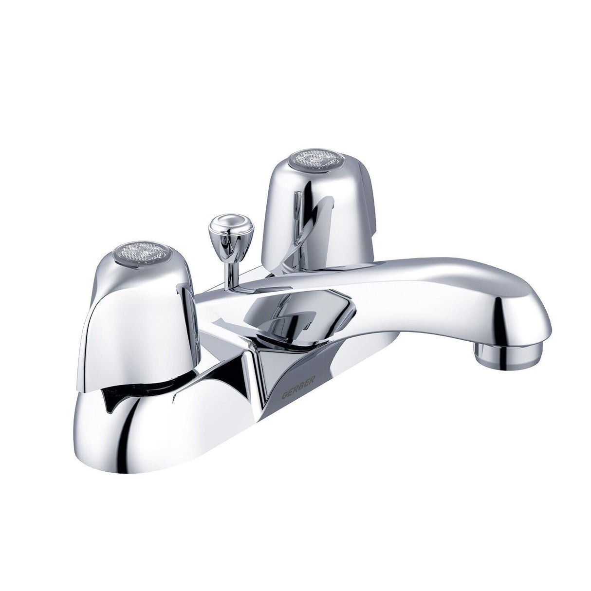 Gerber G0043431 Chrome Classics Two Handle Centerset Lavatory Faucet W/ META...