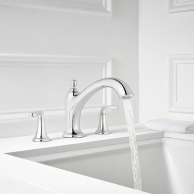 Pfister Polished Chrome Northcott 3-hole Roman Tub, Trim Only RT6-5MGC