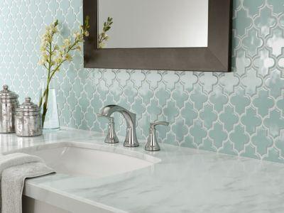 Pfister Polished Chrome 2-handle 8" Widespread Bathroom Faucet LG49-WD0C