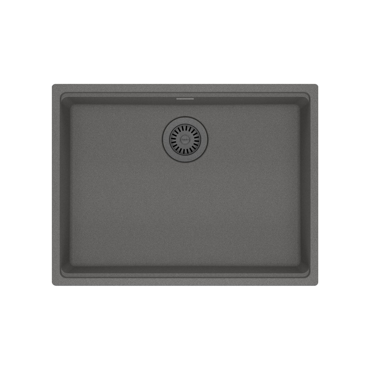 FRANKE MAG11023ADA-SHG Maris Undermount 25-in x 18.94-in Granite ADA Single Bowl Sink in Stone Grey In Stone Grey