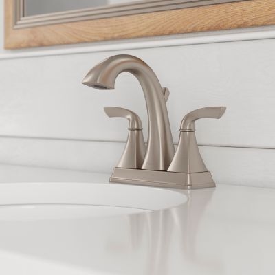 Pfister Brushed Nickel Bronson Centerset Bath Faucet LG48-BS0K