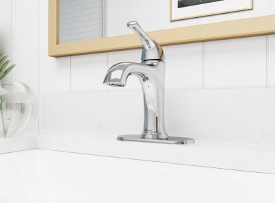 Pfister Polished Chrome Single Control Bathroom Faucet LG42-MCA0C