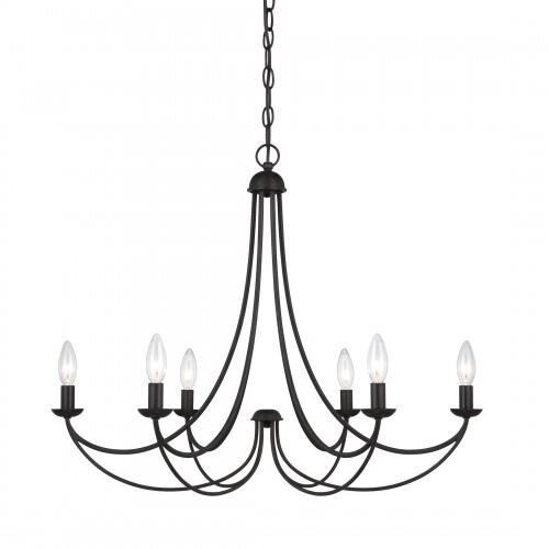 Quoizel MRN5006IB Mirren Chandelier imperial bronze 6lt Chandelier