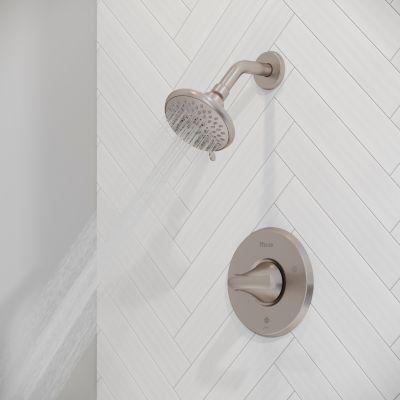 Pfister Spot Defense Brushed Nickel 1-handle Shower Only Trim LG89-7MCAGS