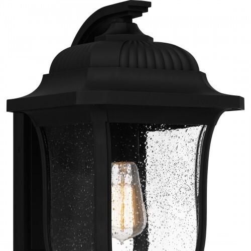 Quoizel MUL8409MBK Mulberry Outdoor wall 1 light matte black Outdoor Lantern