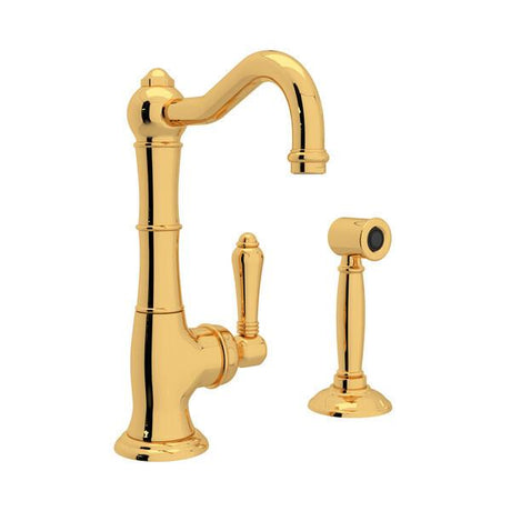 ROHL A3650LMWSIB-2 Acqui® Kitchen Faucet With Side Spray