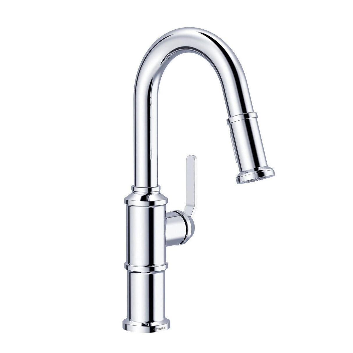 Gerber D150537 Chrome Kinzie Single Handle Pull-down Prep Faucet