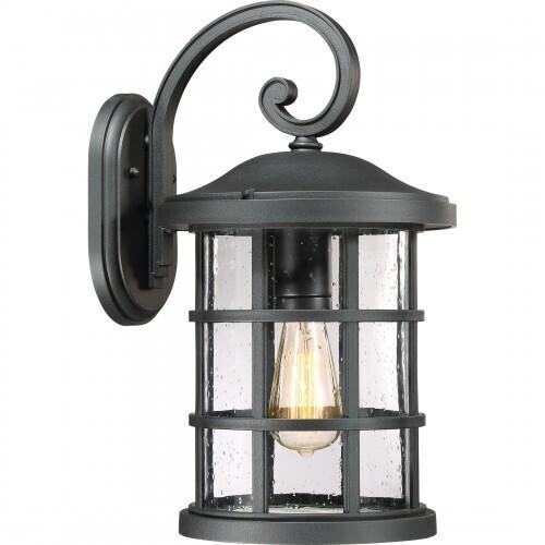 Quoizel CSE8410EK Crusade Outdoor wall earth black Outdoor Lantern