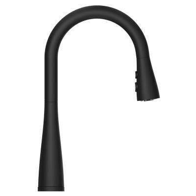 Pfister Matte Black Pull-down Kitchen Faucet LG529-NEB