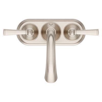Pfister Brushed Nickel Saxton Centerset Bath Faucet LG48-GL0K
