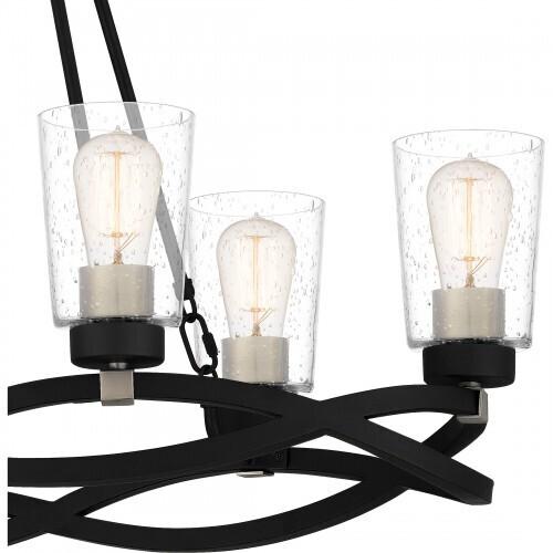 Quoizel OLK632EK Overlook Island 6 lights earth black Island Light