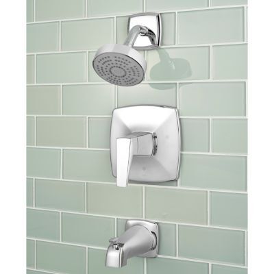 Pfister Polished Chrome Arkitek 1-handle Tub & Shower, Trim Only LG89-8LPMC