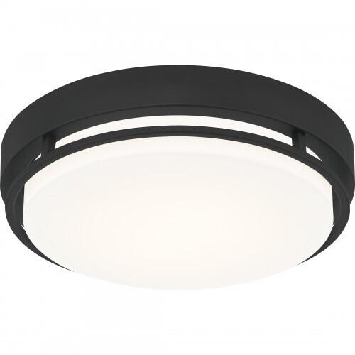 Quoizel HAL1614EK Hale Flush mount led light earth black Flush Mount